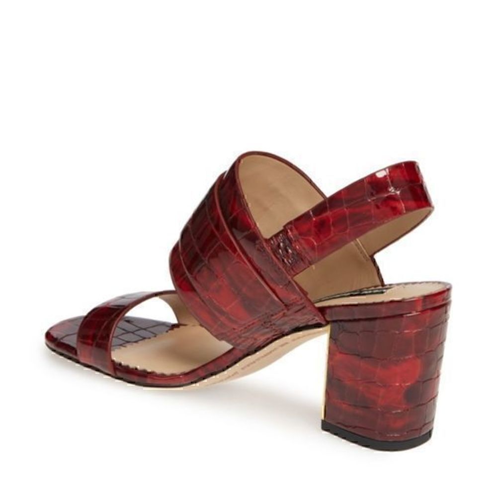 Karl Lagerfeld Jaylynn Patent Leather Sling back - Picture 13 of 15
